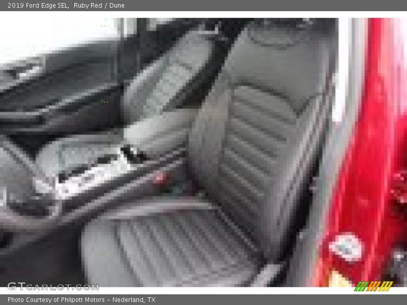 Ruby Red / Dune 2019 Ford Edge SEL