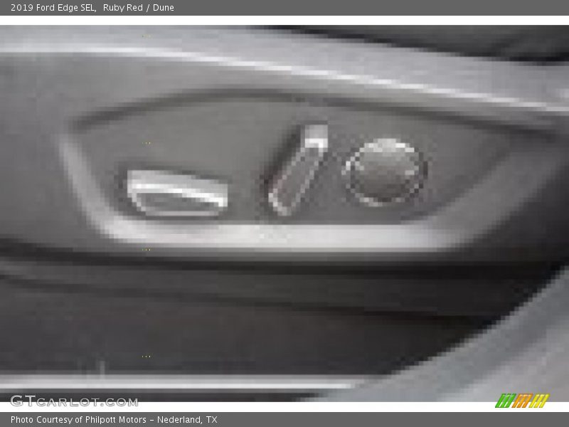 Ruby Red / Dune 2019 Ford Edge SEL
