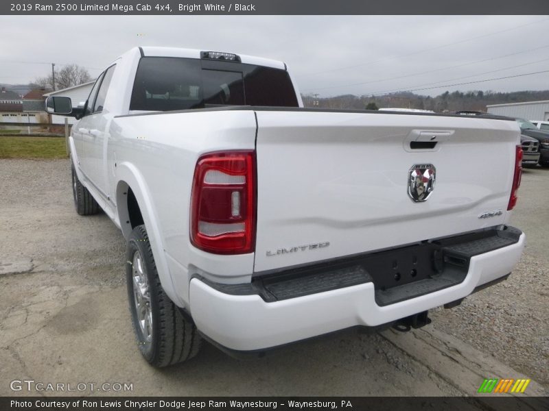 Bright White / Black 2019 Ram 2500 Limited Mega Cab 4x4