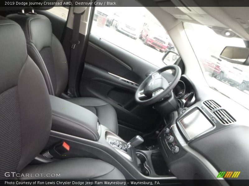 Destroyer Gray / Black 2019 Dodge Journey Crossroad AWD