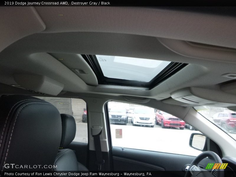 Destroyer Gray / Black 2019 Dodge Journey Crossroad AWD