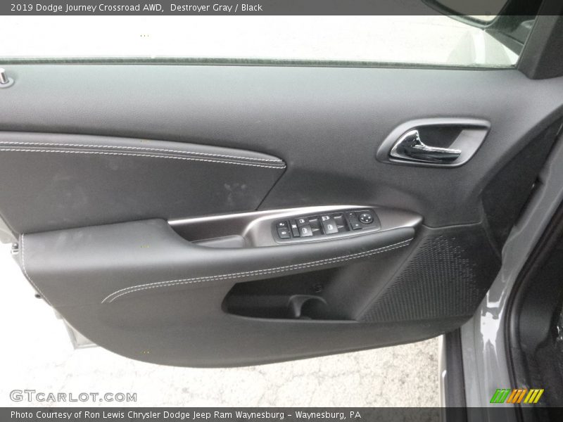 Destroyer Gray / Black 2019 Dodge Journey Crossroad AWD