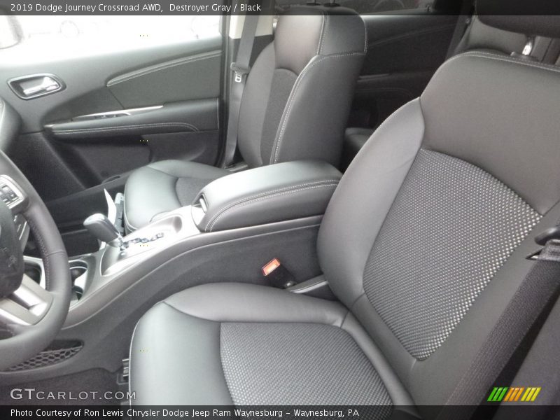 Destroyer Gray / Black 2019 Dodge Journey Crossroad AWD