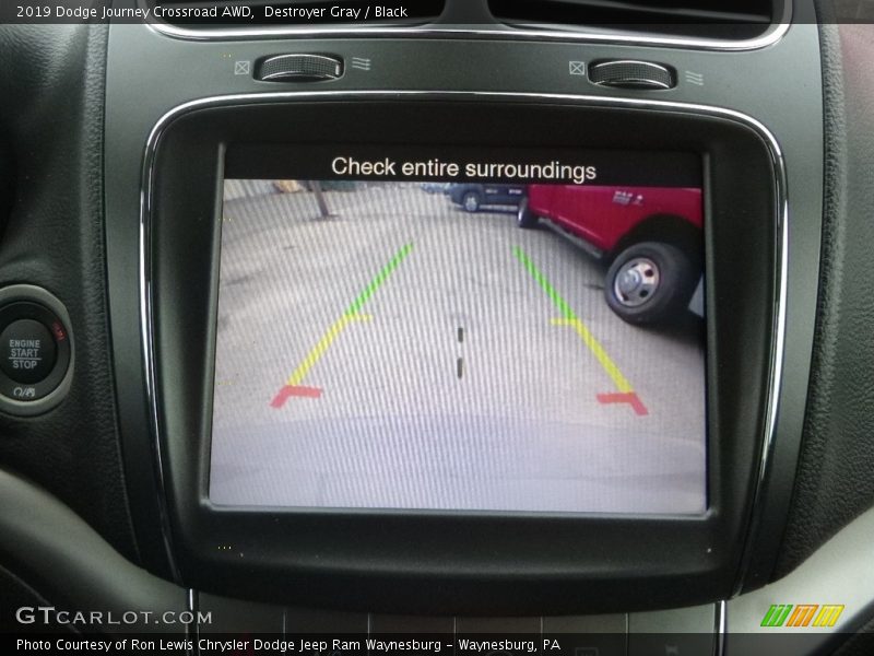 Destroyer Gray / Black 2019 Dodge Journey Crossroad AWD