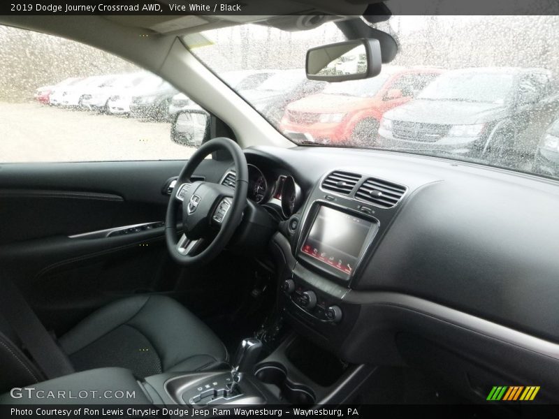 Vice White / Black 2019 Dodge Journey Crossroad AWD