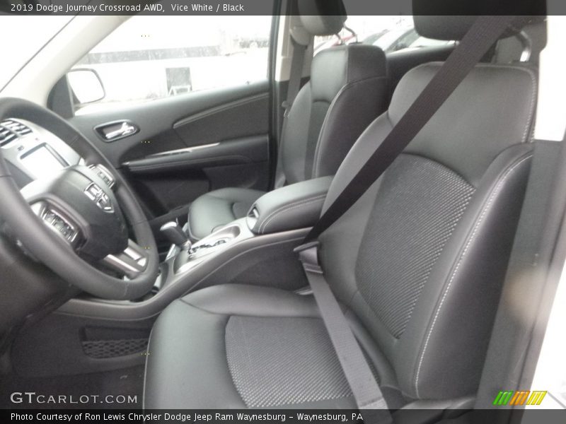 Vice White / Black 2019 Dodge Journey Crossroad AWD