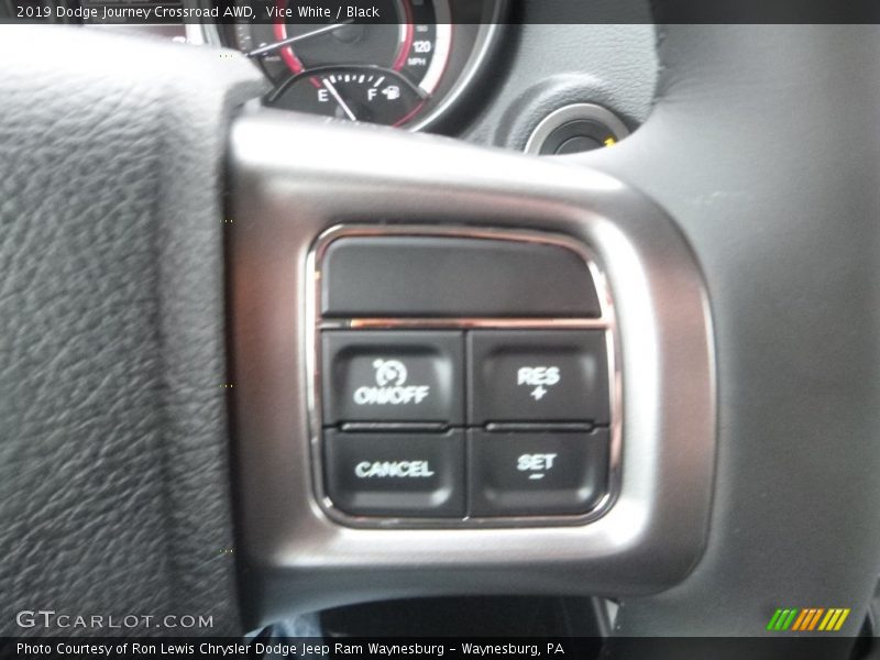 Vice White / Black 2019 Dodge Journey Crossroad AWD