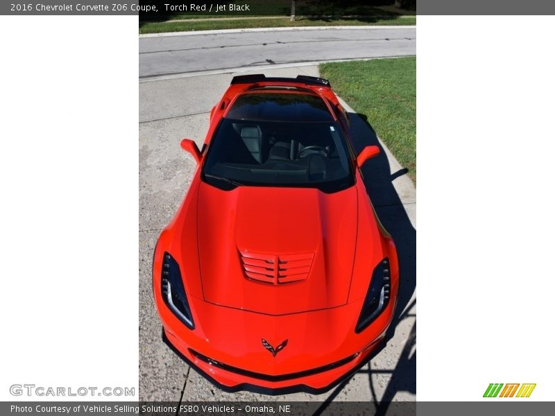 Torch Red / Jet Black 2016 Chevrolet Corvette Z06 Coupe