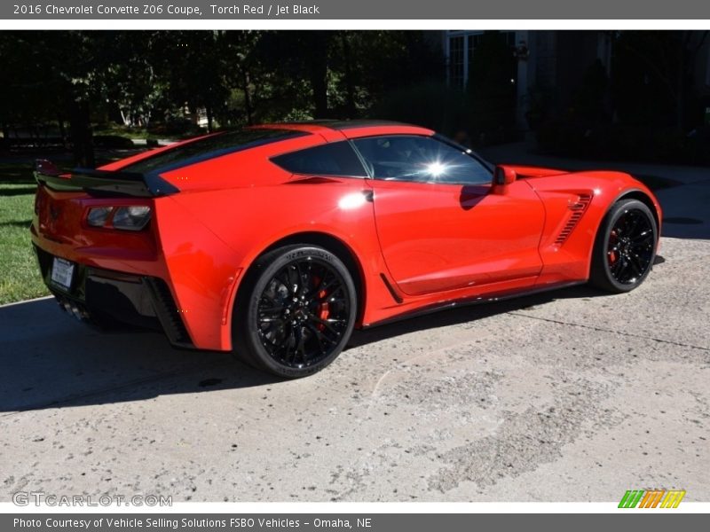 Torch Red / Jet Black 2016 Chevrolet Corvette Z06 Coupe