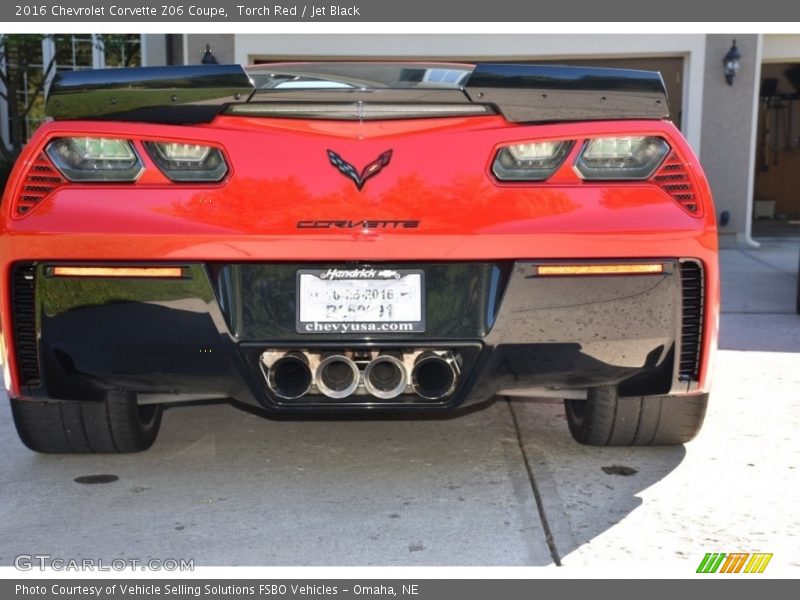 Torch Red / Jet Black 2016 Chevrolet Corvette Z06 Coupe