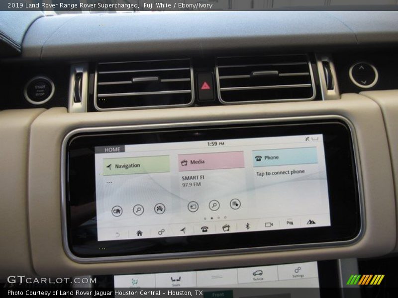 Fuji White / Ebony/Ivory 2019 Land Rover Range Rover Supercharged