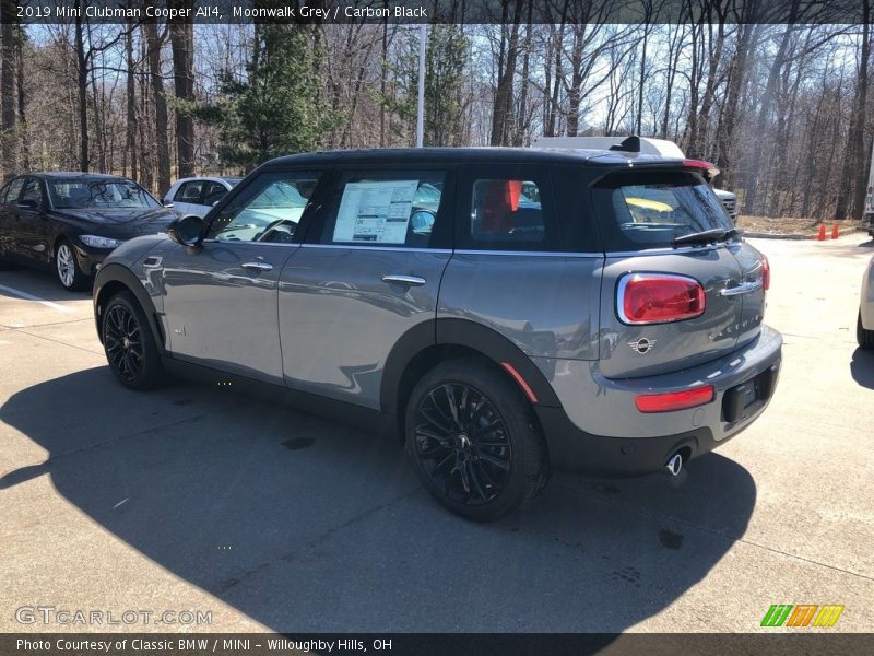 Moonwalk Grey / Carbon Black 2019 Mini Clubman Cooper All4