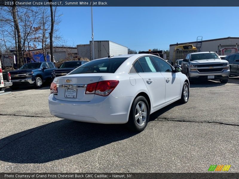 Summit White / Jet Black 2016 Chevrolet Cruze Limited LT