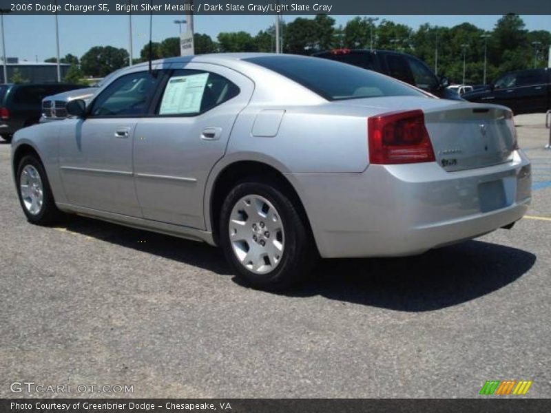 Bright Silver Metallic / Dark Slate Gray/Light Slate Gray 2006 Dodge Charger SE