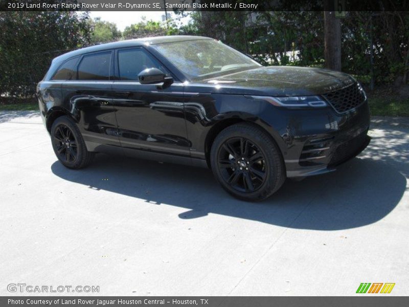 Santorini Black Metallic / Ebony 2019 Land Rover Range Rover Velar R-Dynamic SE