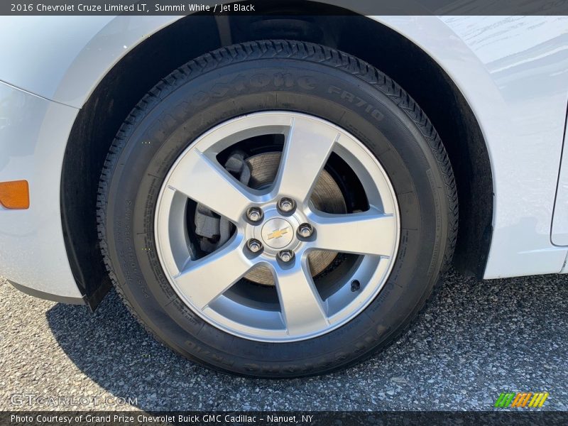 Summit White / Jet Black 2016 Chevrolet Cruze Limited LT