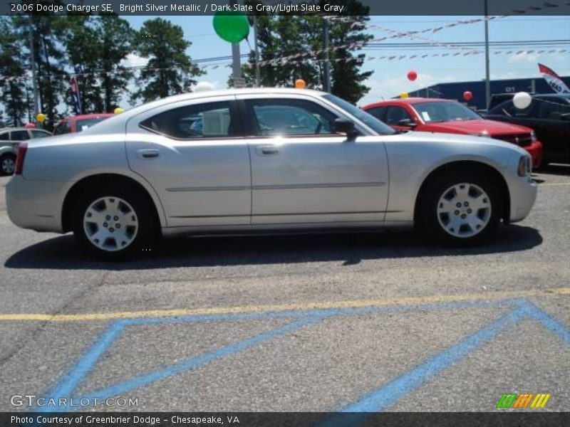 Bright Silver Metallic / Dark Slate Gray/Light Slate Gray 2006 Dodge Charger SE