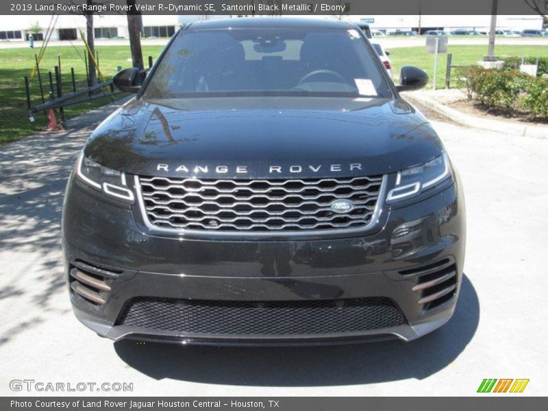 Santorini Black Metallic / Ebony 2019 Land Rover Range Rover Velar R-Dynamic SE