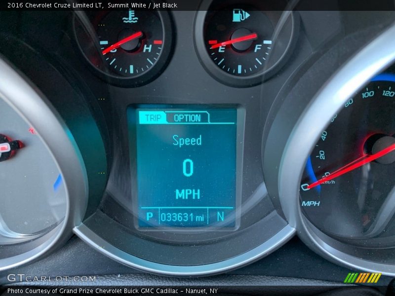 Summit White / Jet Black 2016 Chevrolet Cruze Limited LT