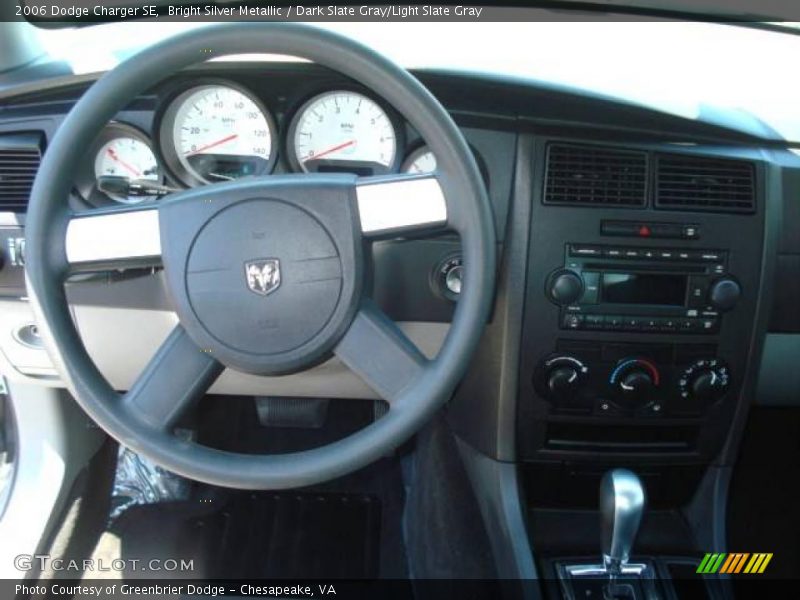 Bright Silver Metallic / Dark Slate Gray/Light Slate Gray 2006 Dodge Charger SE