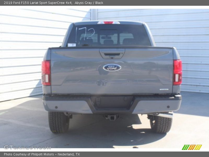 Abyss Gray / Black 2019 Ford F150 Lariat Sport SuperCrew 4x4