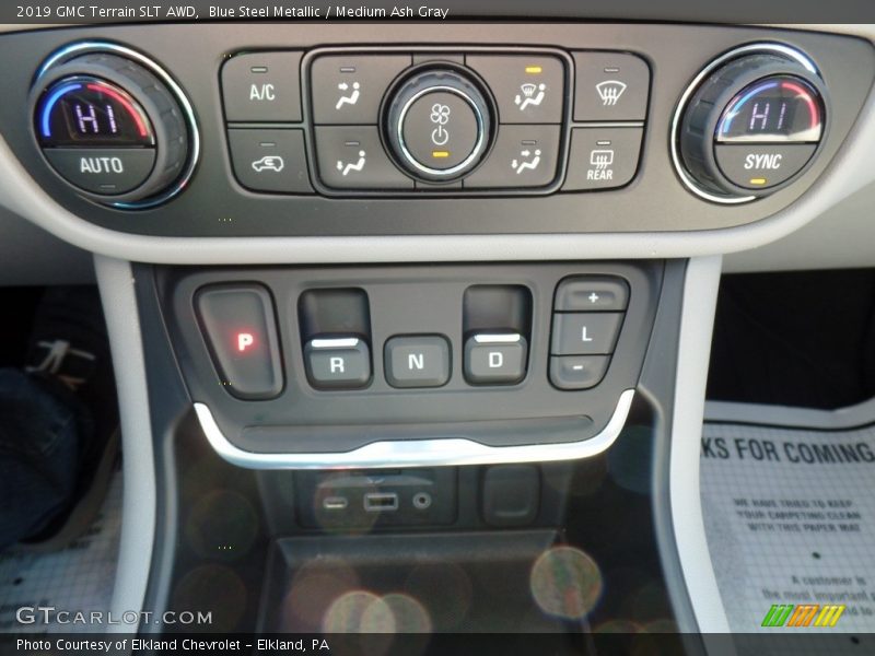 Blue Steel Metallic / Medium Ash Gray 2019 GMC Terrain SLT AWD