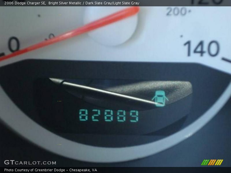 Bright Silver Metallic / Dark Slate Gray/Light Slate Gray 2006 Dodge Charger SE