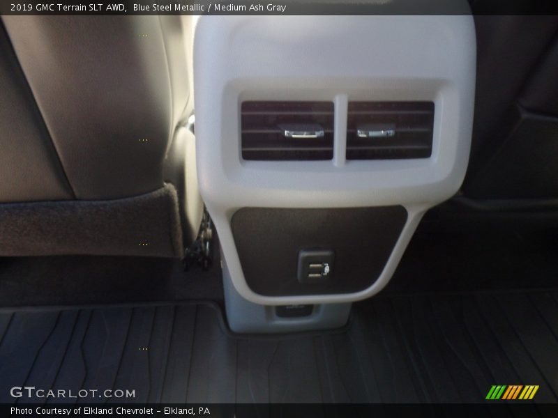 Blue Steel Metallic / Medium Ash Gray 2019 GMC Terrain SLT AWD