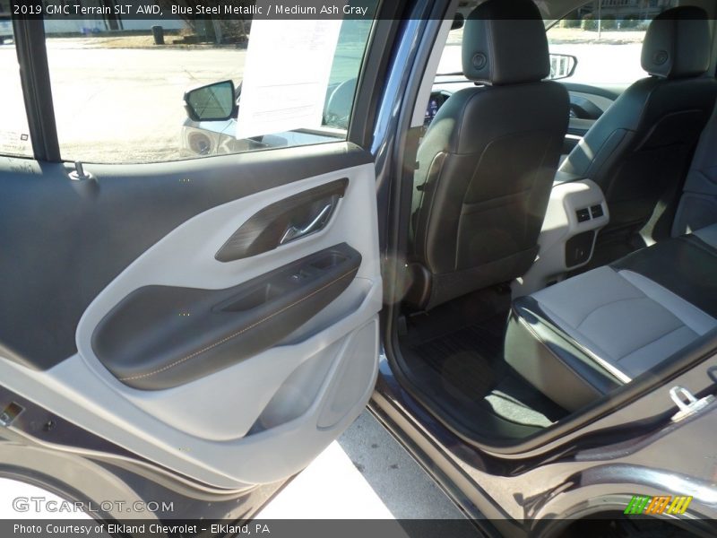 Blue Steel Metallic / Medium Ash Gray 2019 GMC Terrain SLT AWD
