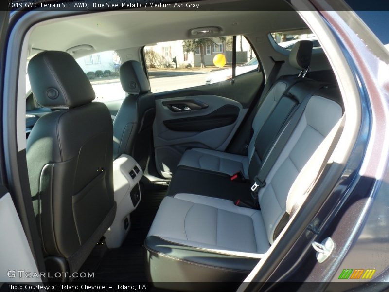 Blue Steel Metallic / Medium Ash Gray 2019 GMC Terrain SLT AWD