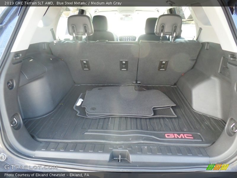 Blue Steel Metallic / Medium Ash Gray 2019 GMC Terrain SLT AWD