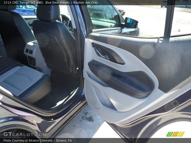 Blue Steel Metallic / Medium Ash Gray 2019 GMC Terrain SLT AWD