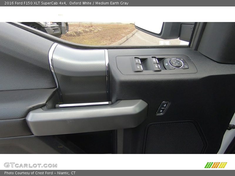 Oxford White / Medium Earth Gray 2016 Ford F150 XLT SuperCab 4x4