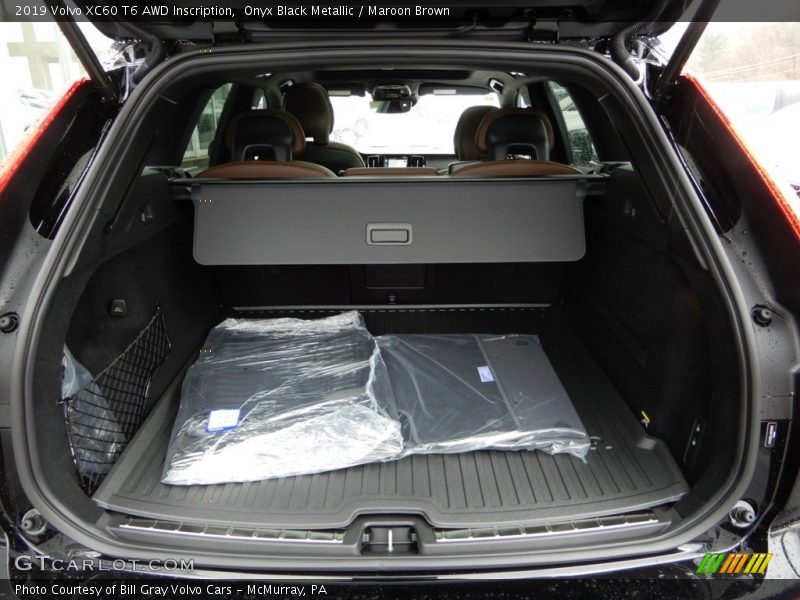 Onyx Black Metallic / Maroon Brown 2019 Volvo XC60 T6 AWD Inscription