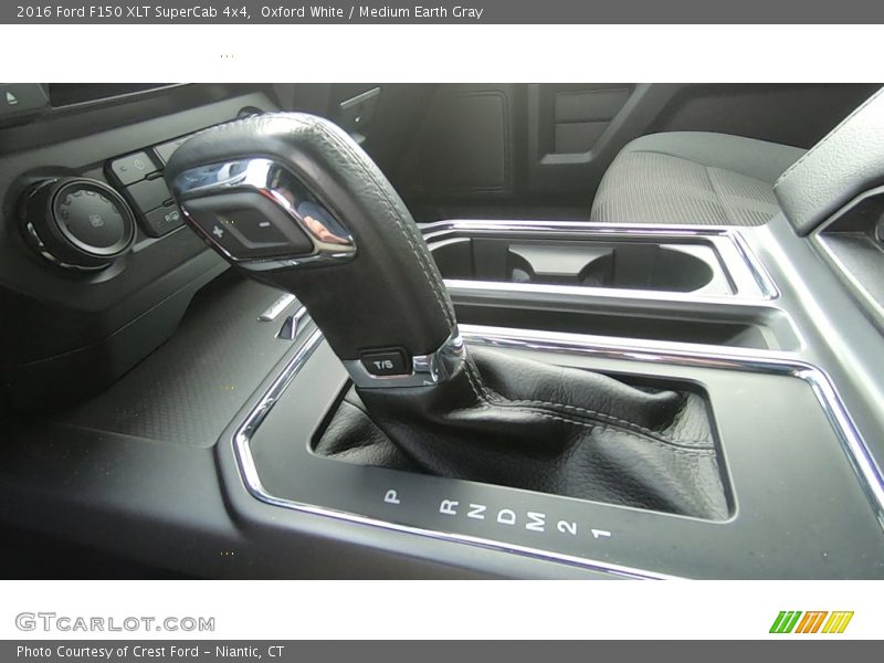 Oxford White / Medium Earth Gray 2016 Ford F150 XLT SuperCab 4x4