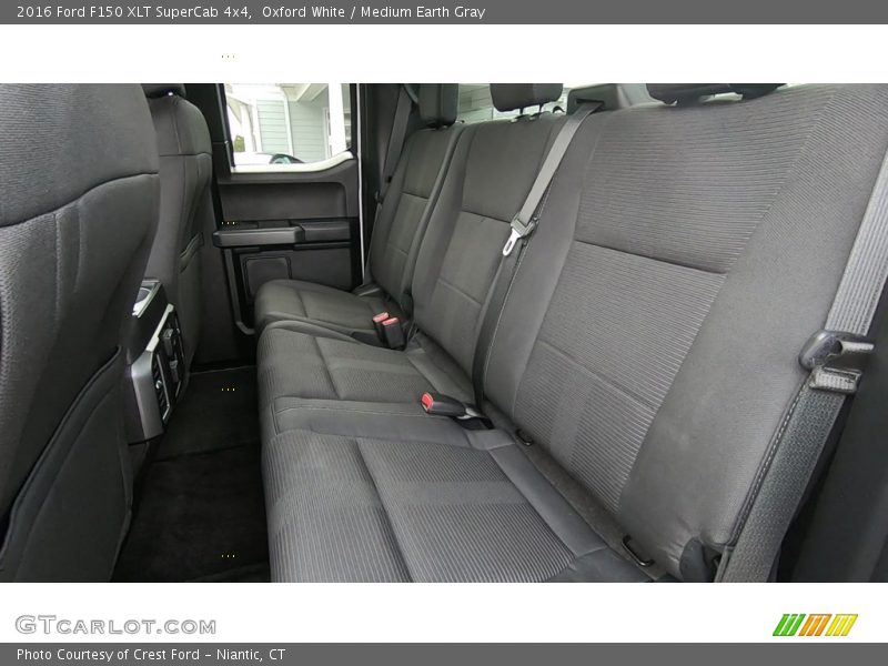 Oxford White / Medium Earth Gray 2016 Ford F150 XLT SuperCab 4x4