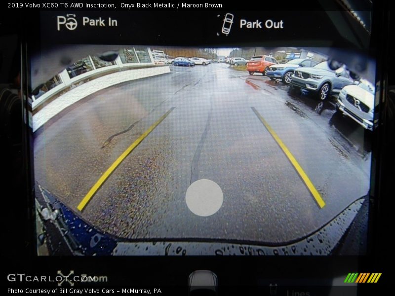 Onyx Black Metallic / Maroon Brown 2019 Volvo XC60 T6 AWD Inscription