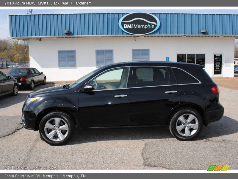 Crystal Black Pearl / Parchment 2010 Acura MDX