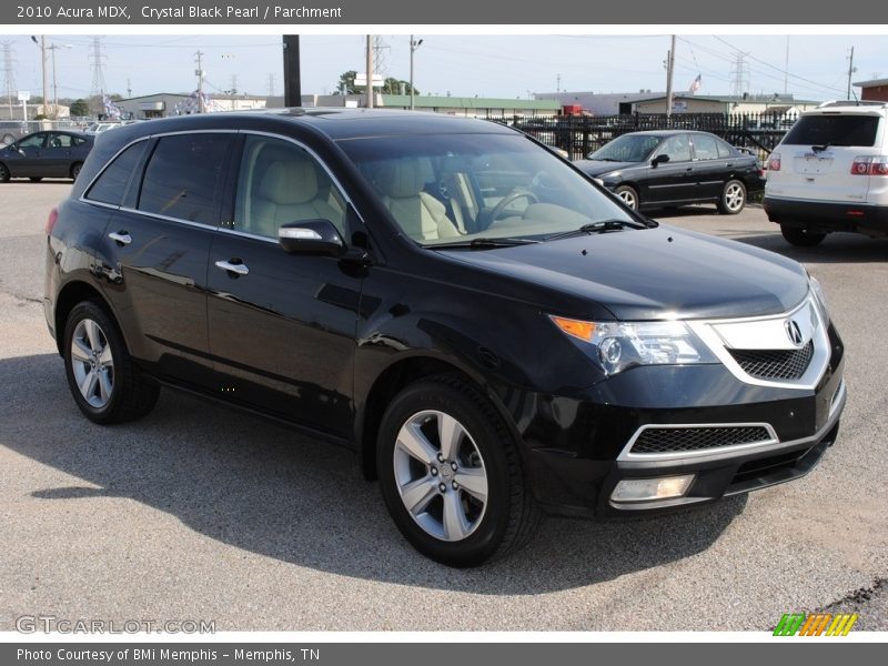 Crystal Black Pearl / Parchment 2010 Acura MDX
