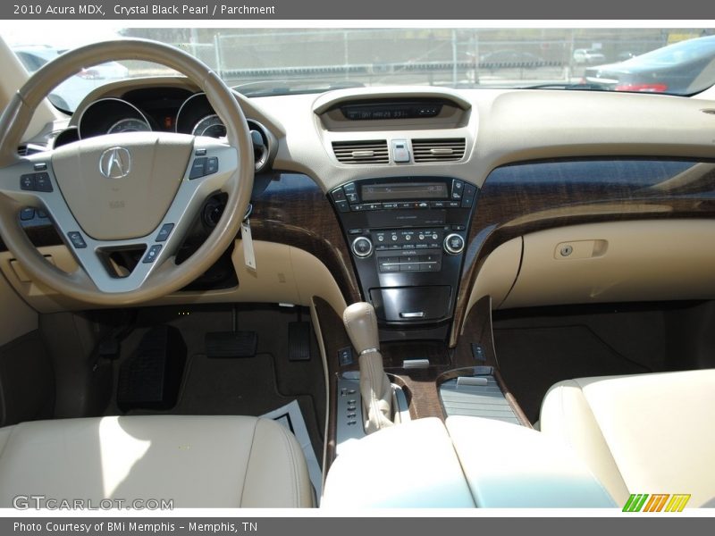 Crystal Black Pearl / Parchment 2010 Acura MDX