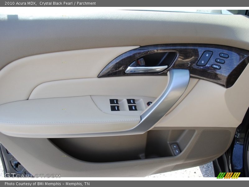 Crystal Black Pearl / Parchment 2010 Acura MDX