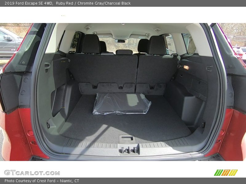 Ruby Red / Chromite Gray/Charcoal Black 2019 Ford Escape SE 4WD