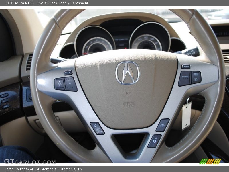 Crystal Black Pearl / Parchment 2010 Acura MDX