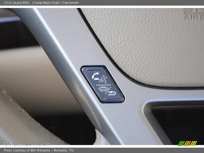 Crystal Black Pearl / Parchment 2010 Acura MDX