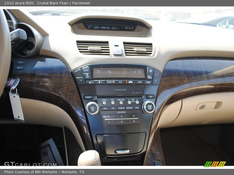 Crystal Black Pearl / Parchment 2010 Acura MDX