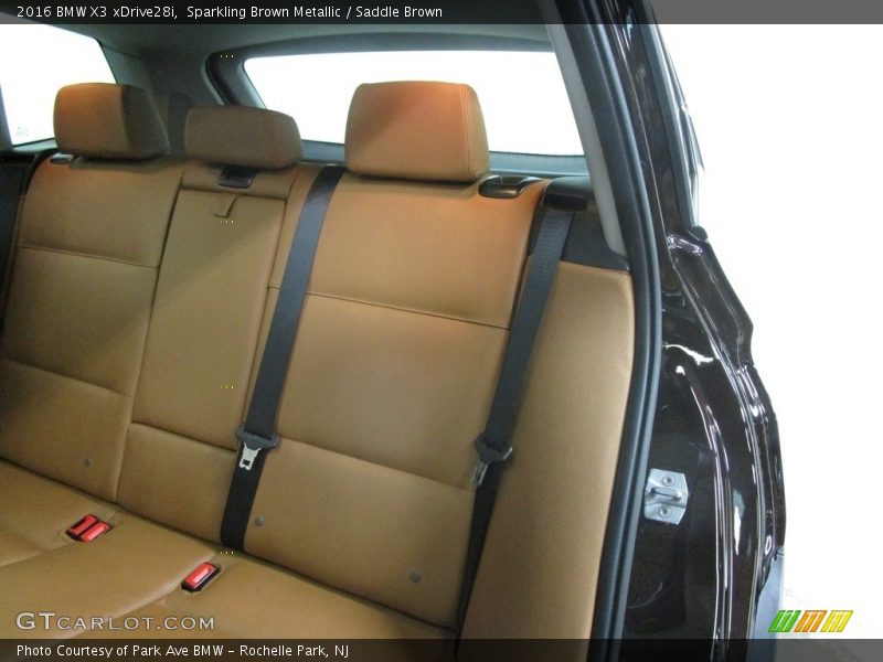 Sparkling Brown Metallic / Saddle Brown 2016 BMW X3 xDrive28i