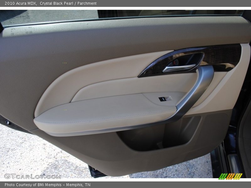 Crystal Black Pearl / Parchment 2010 Acura MDX