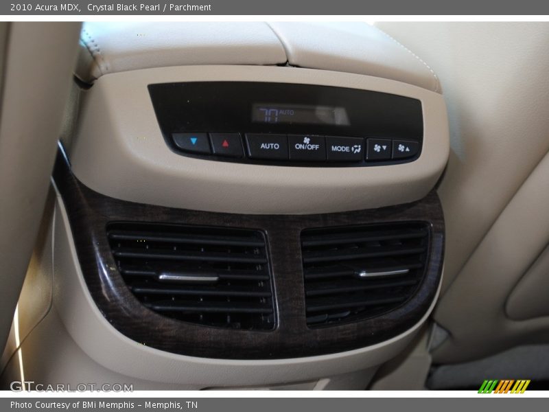 Crystal Black Pearl / Parchment 2010 Acura MDX