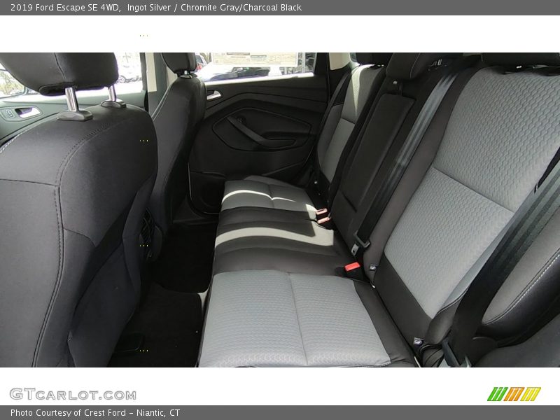 Ingot Silver / Chromite Gray/Charcoal Black 2019 Ford Escape SE 4WD