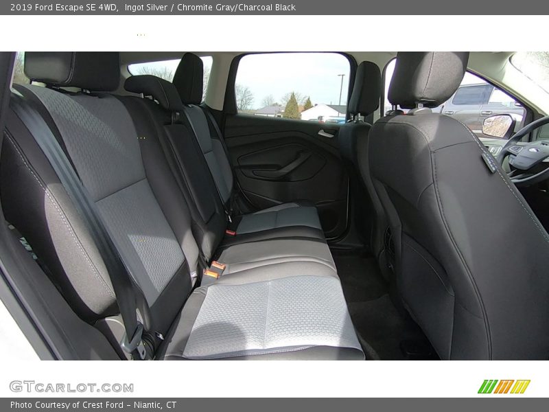 Ingot Silver / Chromite Gray/Charcoal Black 2019 Ford Escape SE 4WD
